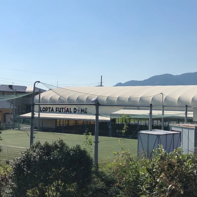 開放感のある屋内練習場