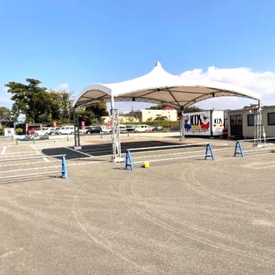 とても広い屋外練習場です