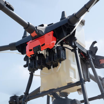 短時間での農薬散布