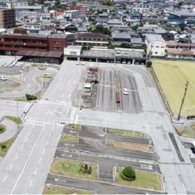 実習場所の自動車教習所