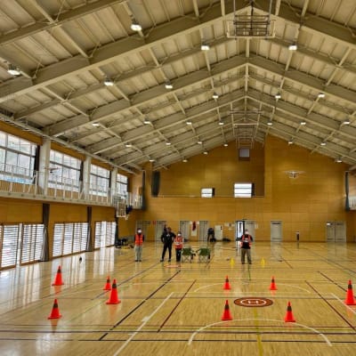 屋内練習場だと雨の日も安心です