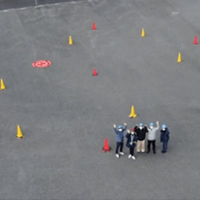 ドローンからの撮影