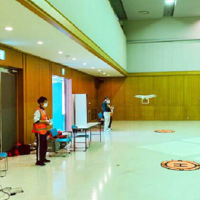 実技会場（屋内）