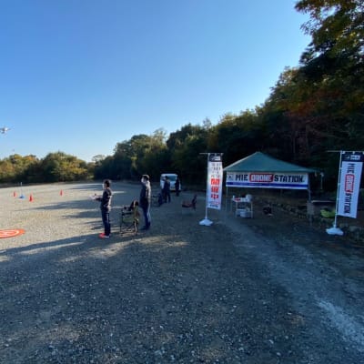 とても広い屋外練習場です