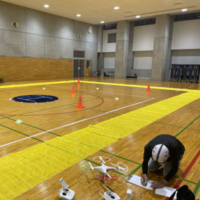 AUTC本部キャンパス　屋内練習場