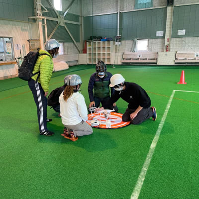 屋内練習場も完備しています