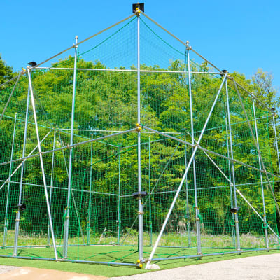 屋外の専用飛行場