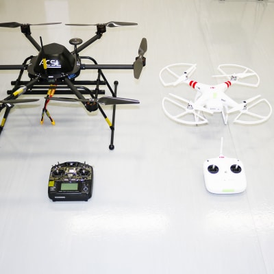 教習で使用するドローン