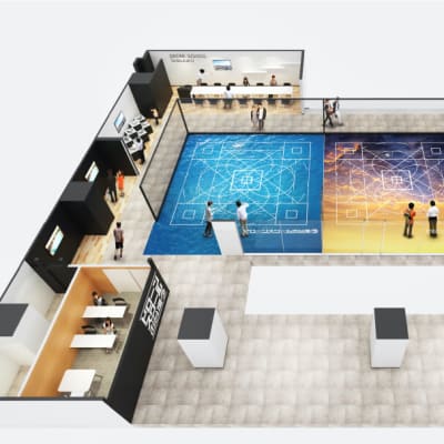 ドローンスクール見取り図