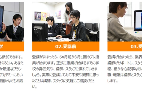 学校を見学してから入学できる