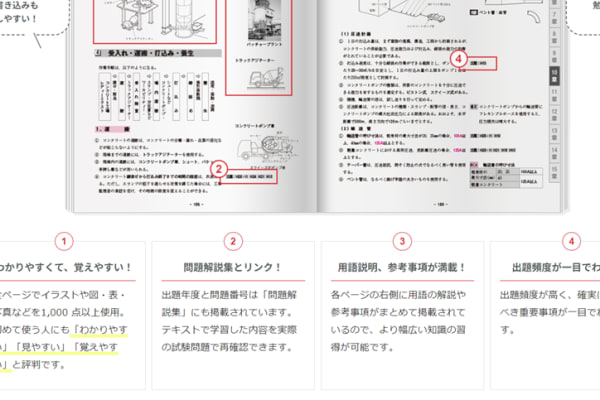 わかりやすくて、見やすいテキストを採用