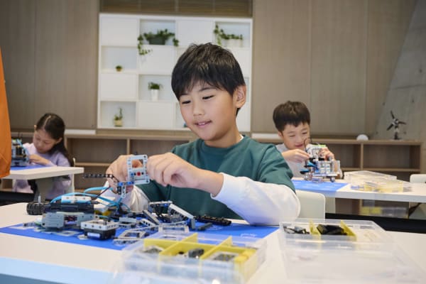 5段階のコース設定　どんどん先を目指そう！