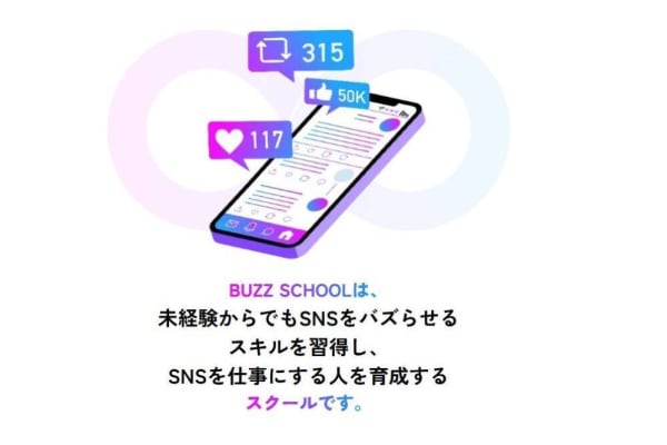 未経験でもバズるためのSNS運用を学べる！