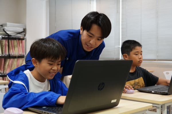 みっちり学べる少人数制