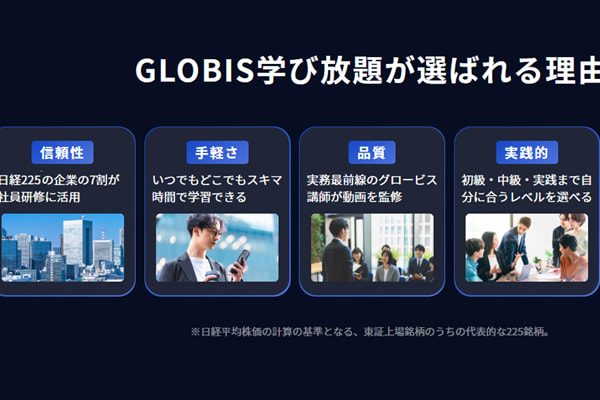 実務最前線のグロービス講師が動画を監修