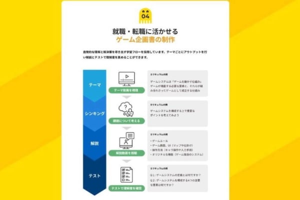 企画書の作成や面接練習などの就職サポートも充実