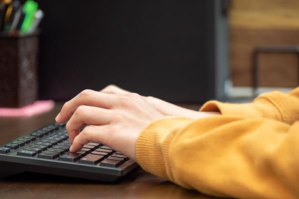 キーボード入力の速さや正確性を