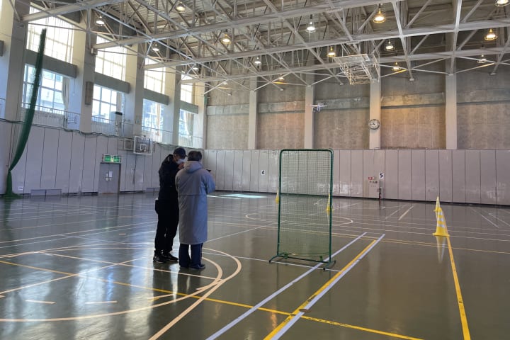 操縦練習会の様子です