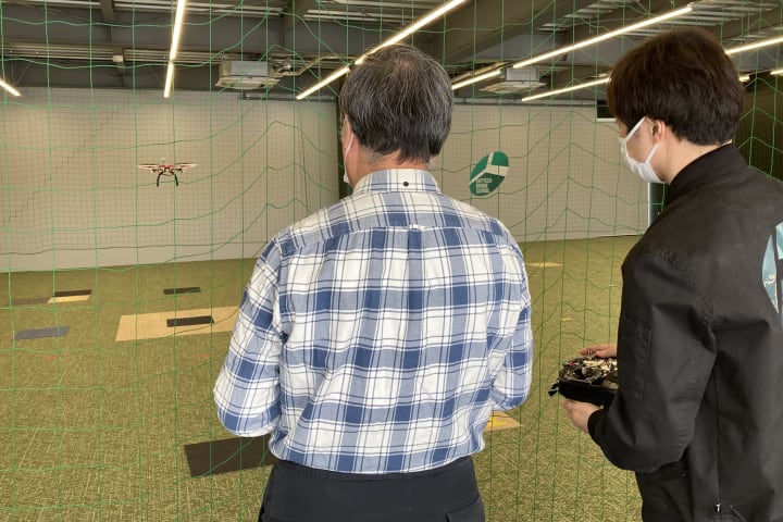 スカイテックドローンスクール　屋内教習