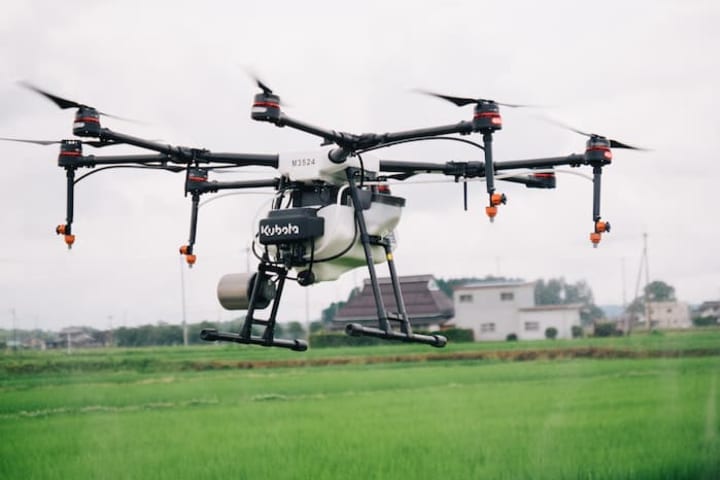 農薬散布ドローン