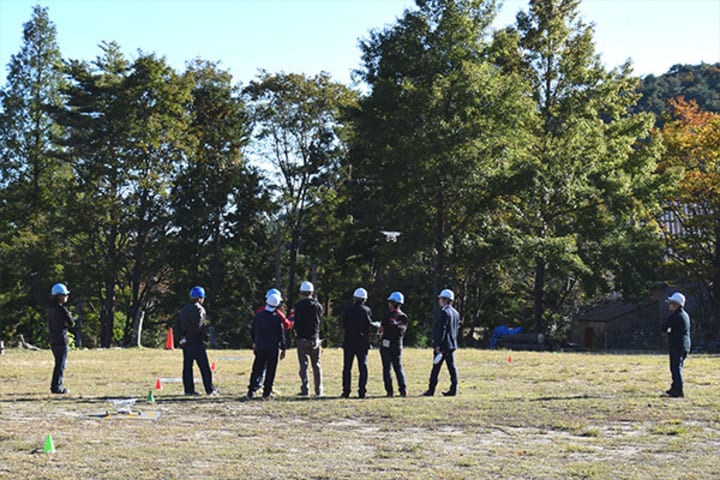 ドローン操縦講習の様子