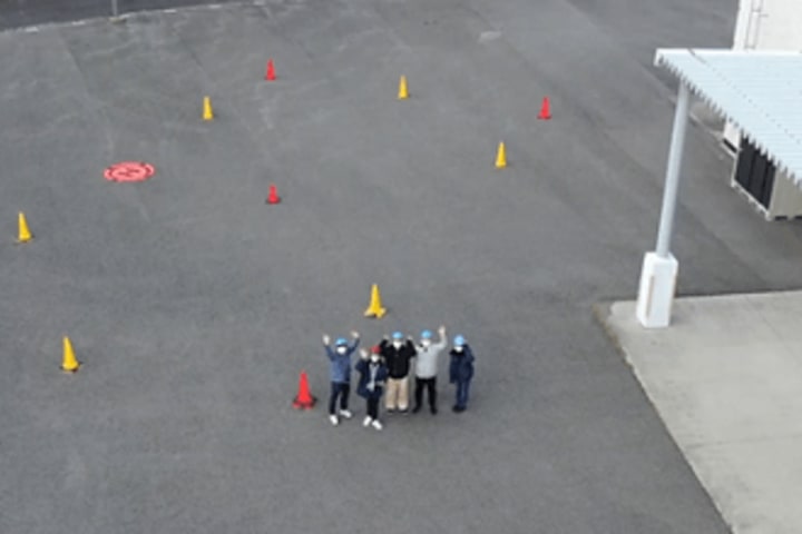 ドローンからの撮影