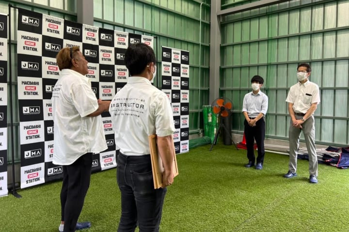 屋内練習場も完備しています