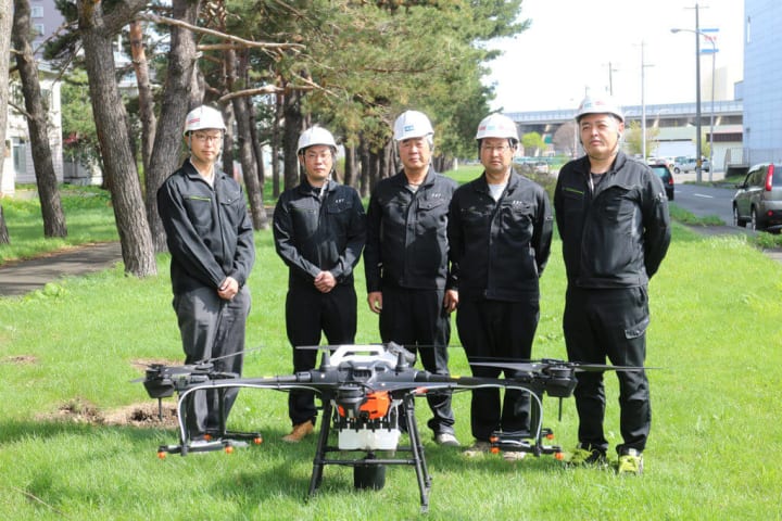 コハタ農業用ドローン 青森教習施設