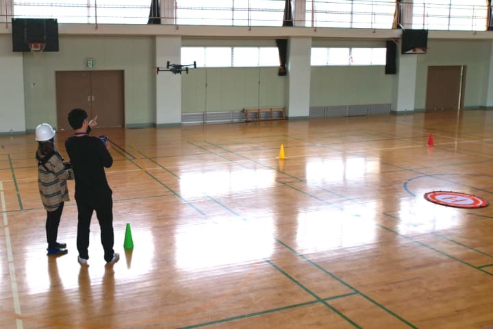 操縦練習会の様子です