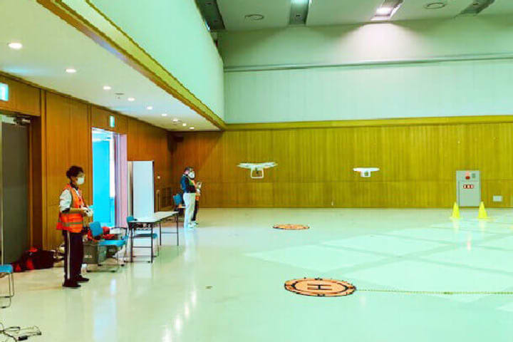 実技会場（屋内）