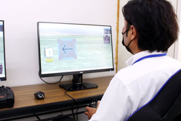 シミュレータ訓練風景