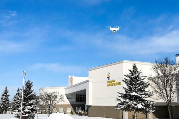 ドローン教習所 大雪石狩校