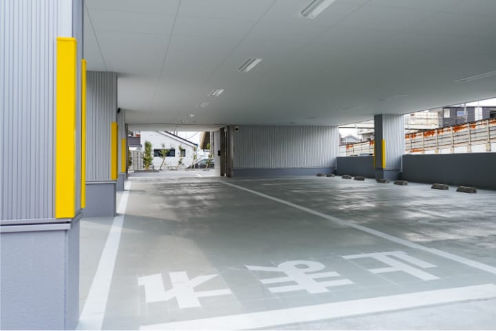 駐車場完備です