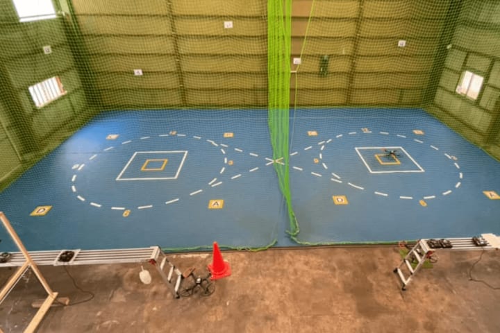 ドローン屋内練習場