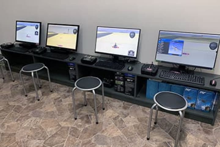 バーチャル操縦訓練