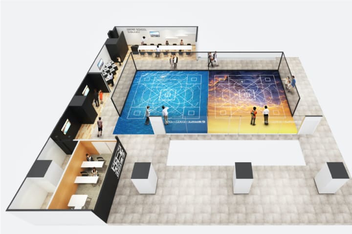 ドローンスクール見取り図