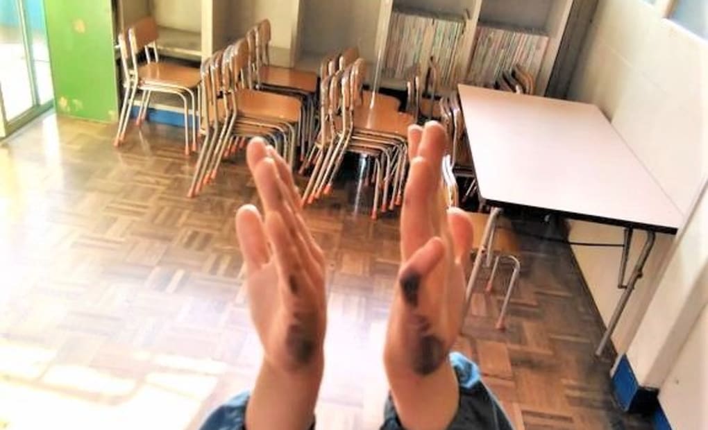 学研誠信幼稚園教室の画像