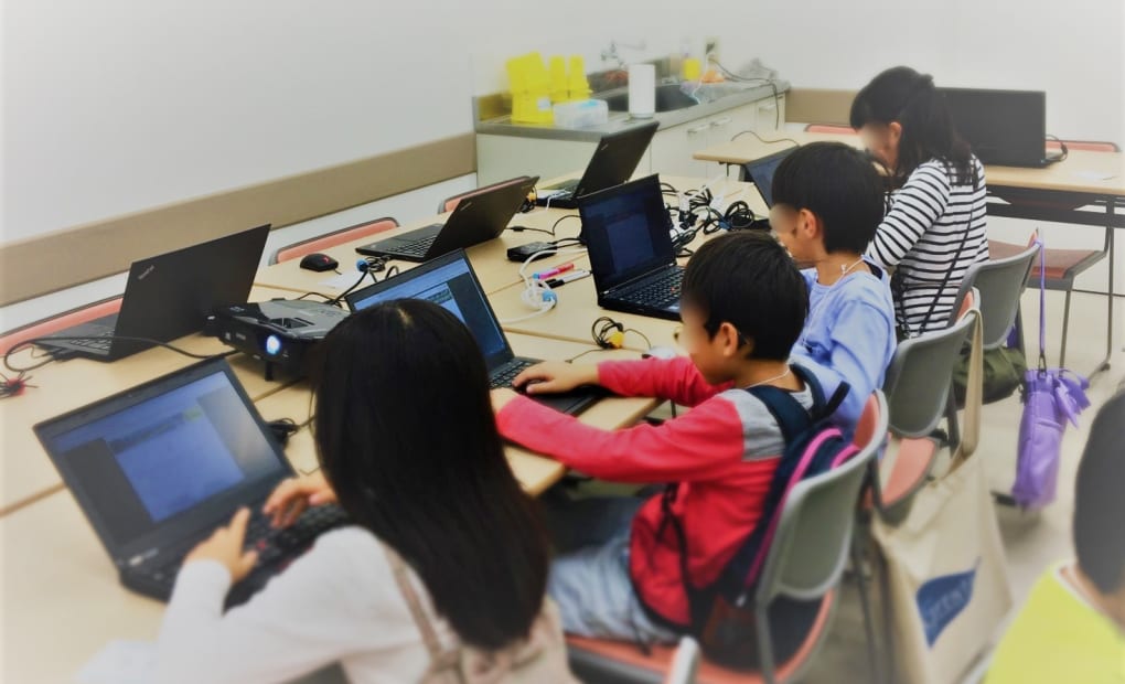 イオンカルチャ—クラブ東習志野店 キッズプログラミング講座の画像