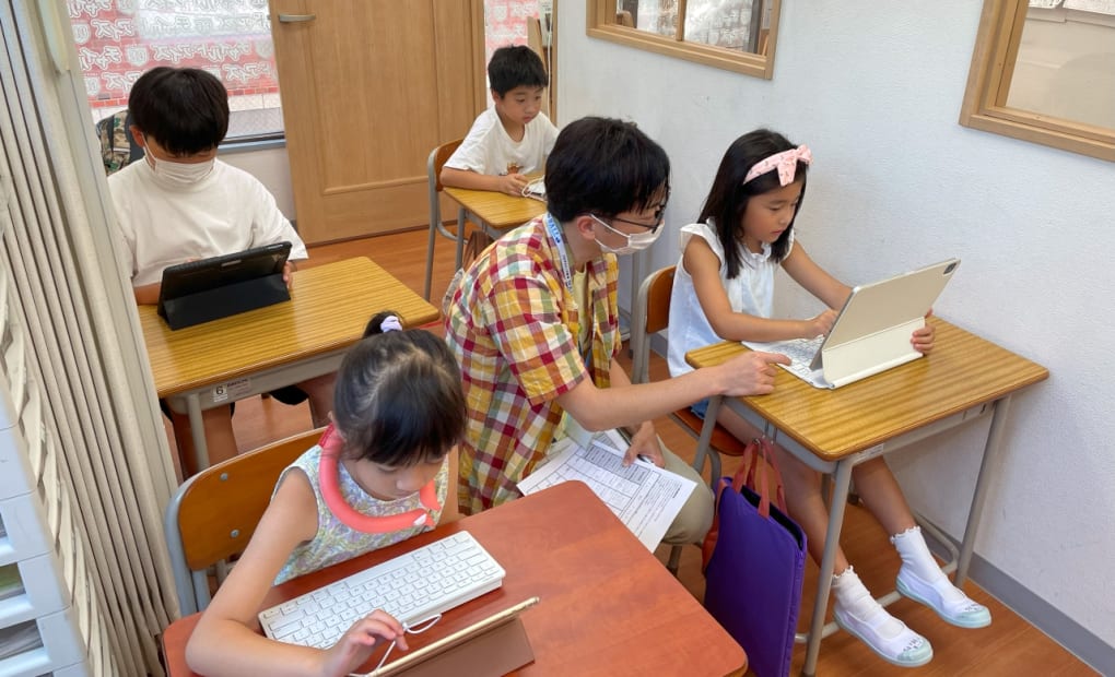 プログラミング教育 HALLO チャイルド・アイズ 不動前校の画像