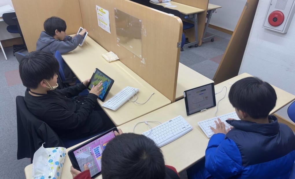 プログラミング教育 HALLO スクールIE 小机校の画像