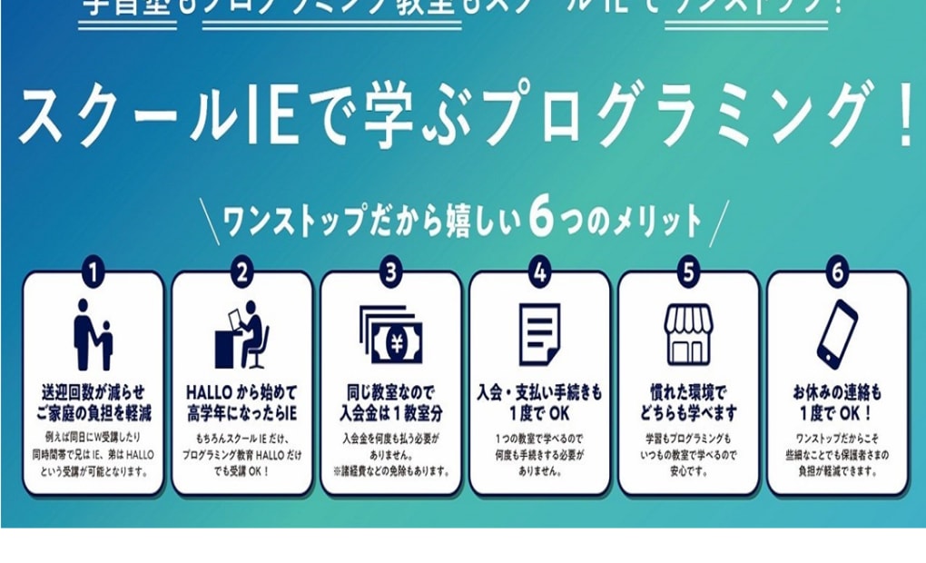 プログラミング教育 HALLO スクールIE 八千代中央校の画像