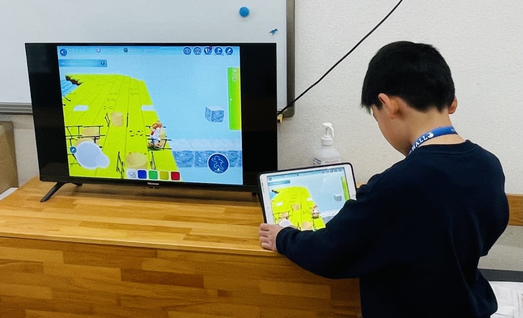 プログラミング教育 HALLO チャイルド・アイズ 下井草校の画像