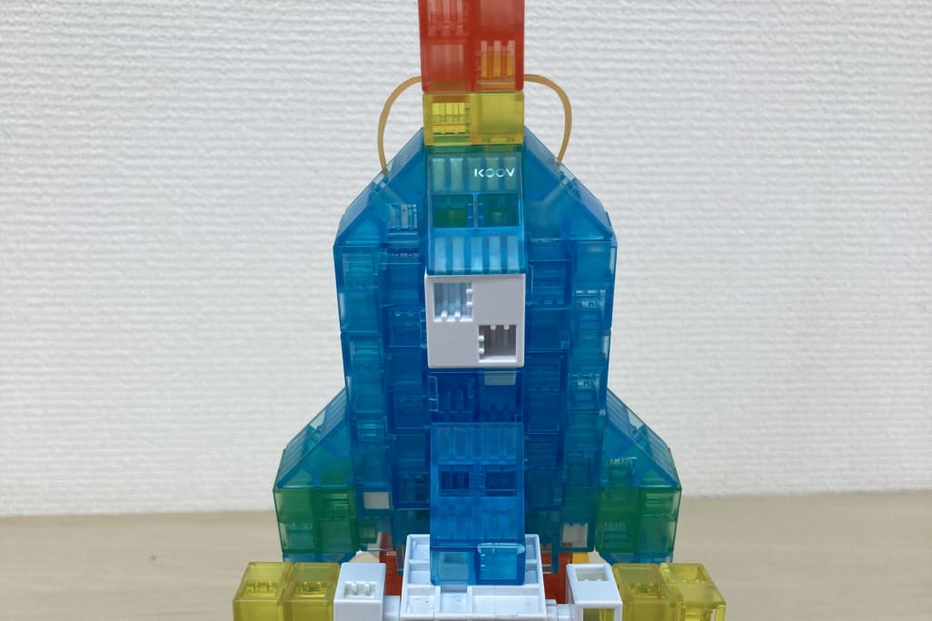 教材：紙飛行機発射台