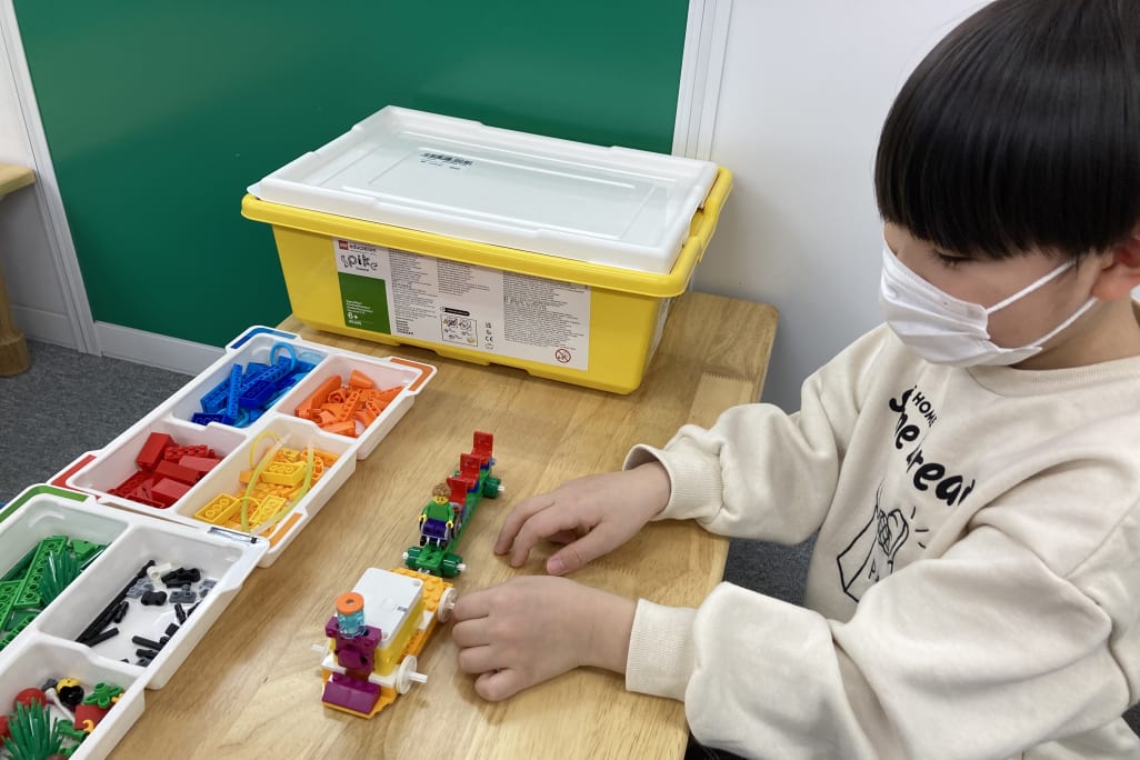 Kicksベーシックコース（年長）の授業の様子