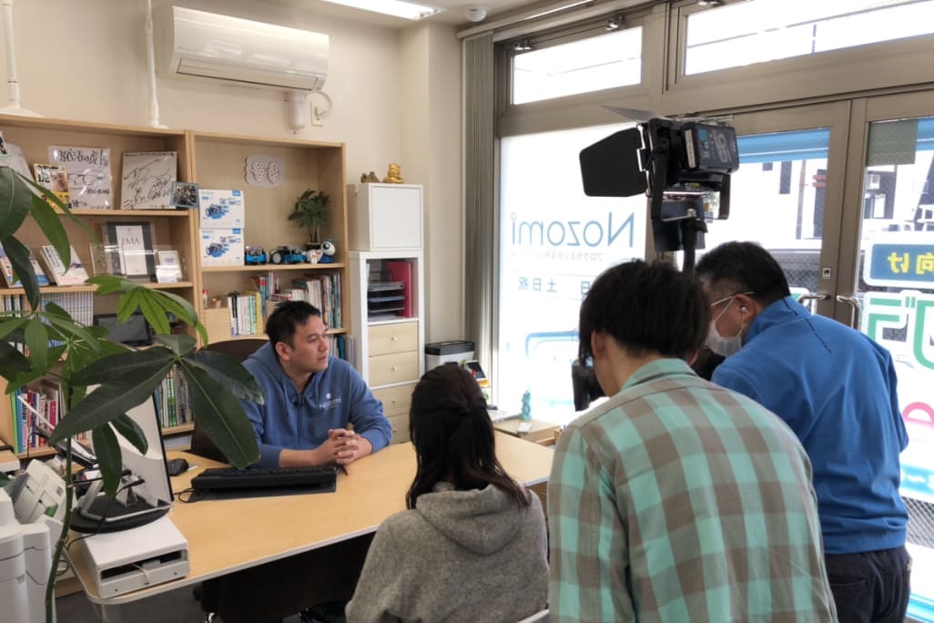 OH！バンデスの取材を受けました。