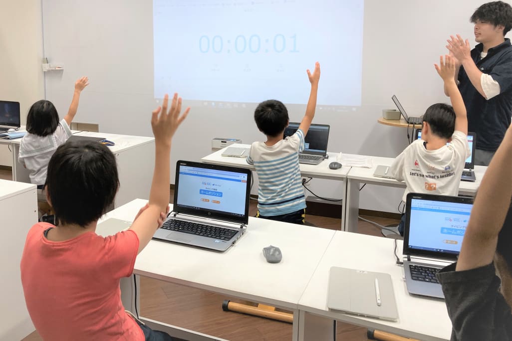 自分の考えを発表する機会がたくさんあります