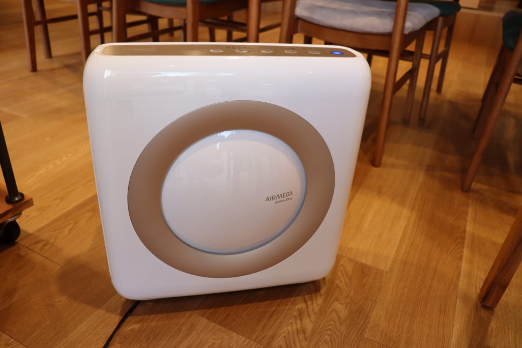 (コロナ対策)空気清浄機を常に稼働しています