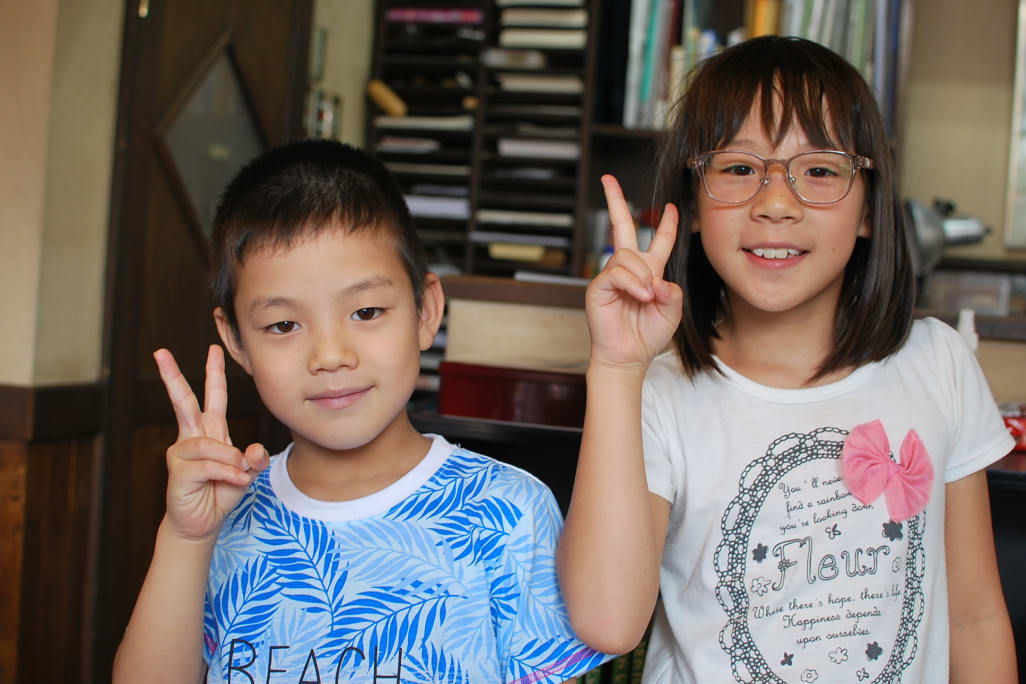 姉弟で通ってます。