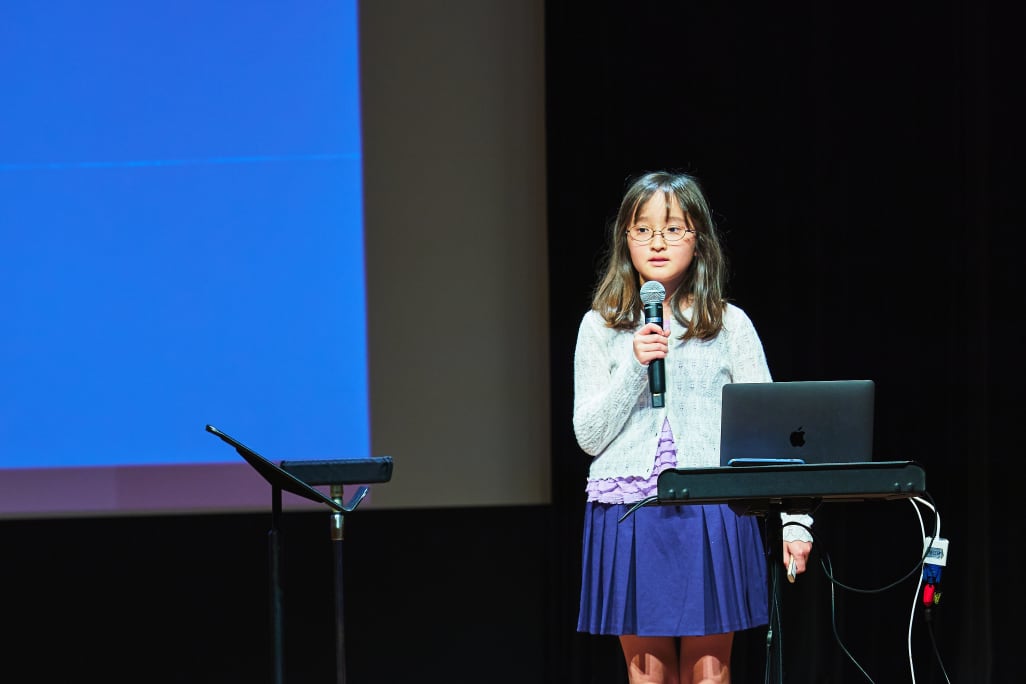 鎌倉芸術館での発表会(2021年4月)での様子