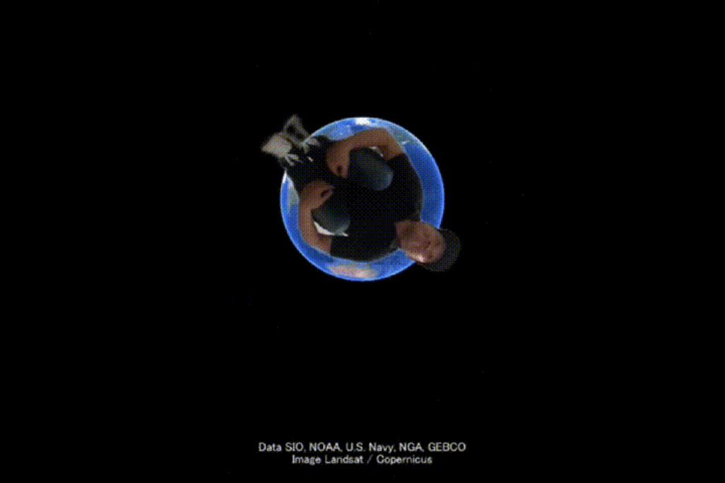 【作り方解説】🚀ジャンプで宇宙へ！CapCut × Google Earthで作るトリック動画の作り方！